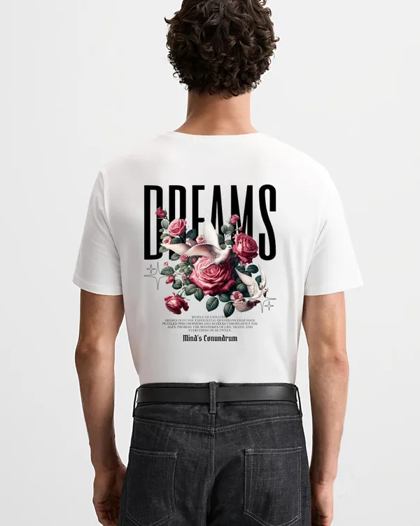 White_Premium_Graphic_Collection_Dreams_Edition_Unisex_Tee