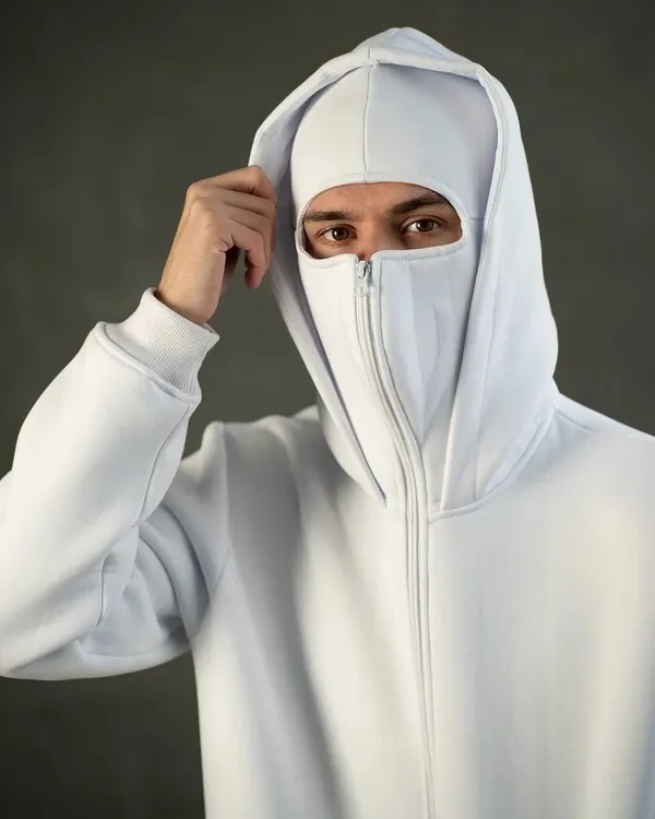 Acorn_Covert_Korean_White_Hooded_Zip_Jacket