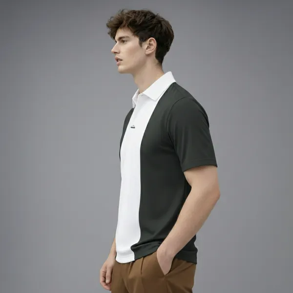 Acorn_Korean-Style_Dark_Grey_&_White_Monolith_Panel_Polo