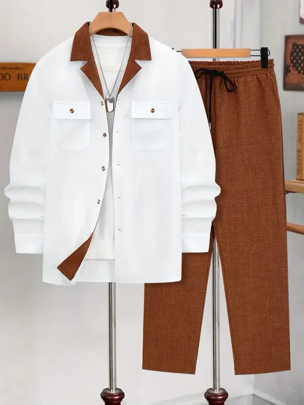 Acorn_Men’s_Korean_Full_Sleeve_Shirt_&_Pant_Set