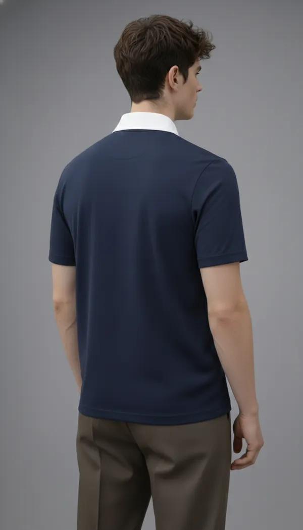 Acorn_Korean-Style_Dark_Navy_&_White_Monolith_Panel_Polo