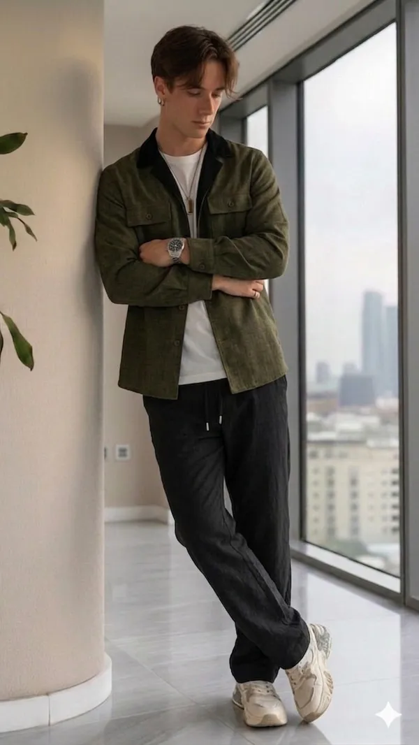 ACORN__Men’s_Korean_Full_Sleeve_Shirt_&_Pant_Set