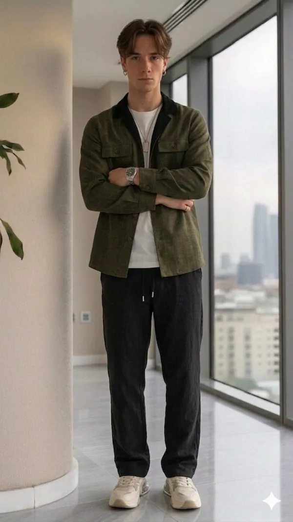 ACORN__Men’s_Korean_Full_Sleeve_Shirt_&_Pant_Set