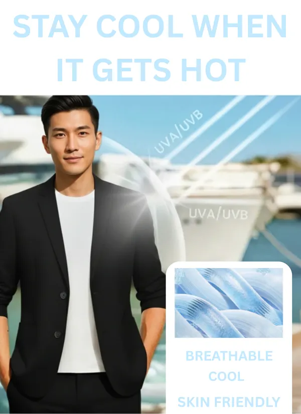 Acorn_Black-Unisex_Korean_Stretchable_Light_Weight_Travel_Blazer