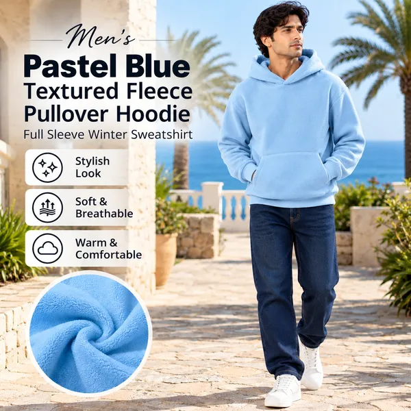 Pastel_Blue_Textured_Fleece_Hoodie_Pullover