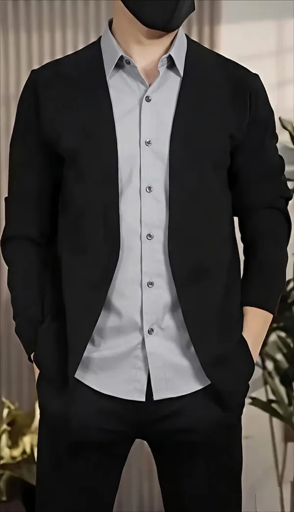 Acorn_(TM)_Lightweight_&_Breathable_Korean_all_Season_Two_Piece_Shirt-Pro_Form_Confidence_Shirt
