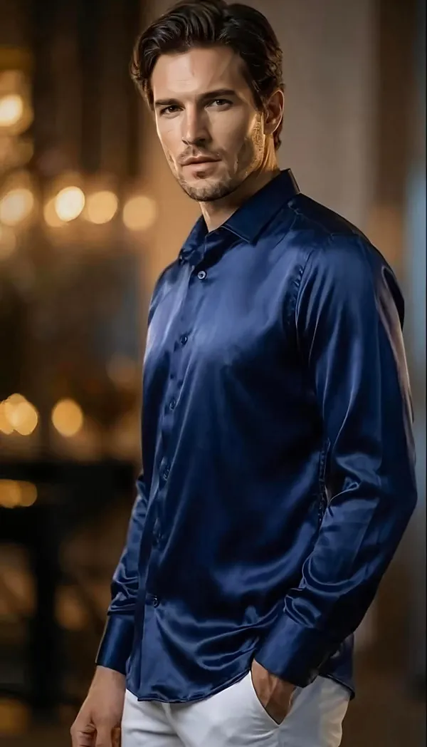Acorn_Men's_"Lust_for_Life"_Long_Sleeve_Satin_Shirt