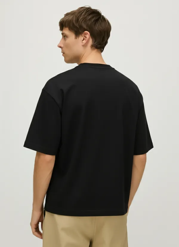 Acorn_Korean-Fit_Black_Lonely_Graphic_Oversized_Unisex_Tee