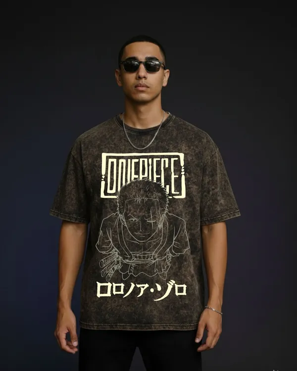 Black_One_Piece_Zoro_French_Terry_Cotton_Tee