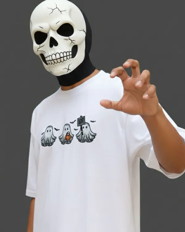 Spooky_Halloween_Embroidery_print_French_Terry_Cotton_Tee