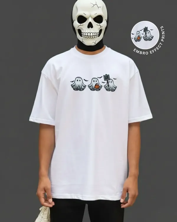 Spooky_Halloween_Embroidery_print_French_Terry_Cotton_Tee