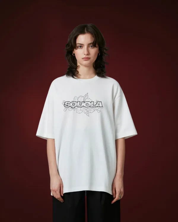 White_Flora_Graphic_French_Terry_Cotton_Tee
