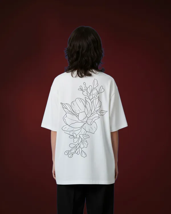 White_Flora_Graphic_French_Terry_Cotton_Tee