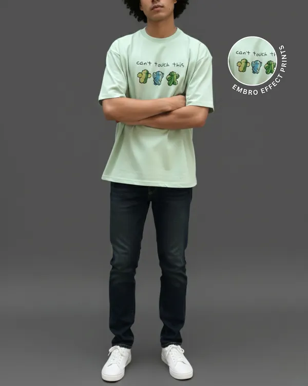 Cactus_Embroidery_print_French_Terry_Cotton_Tee