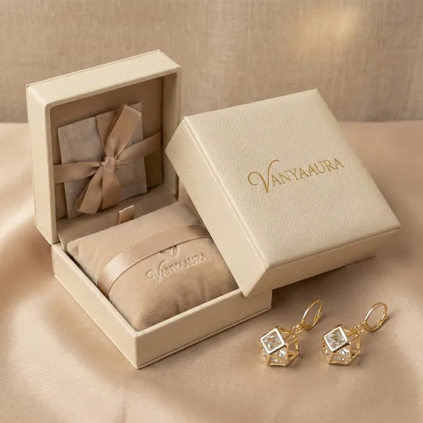 Golden_Brass_Earring_For_Women