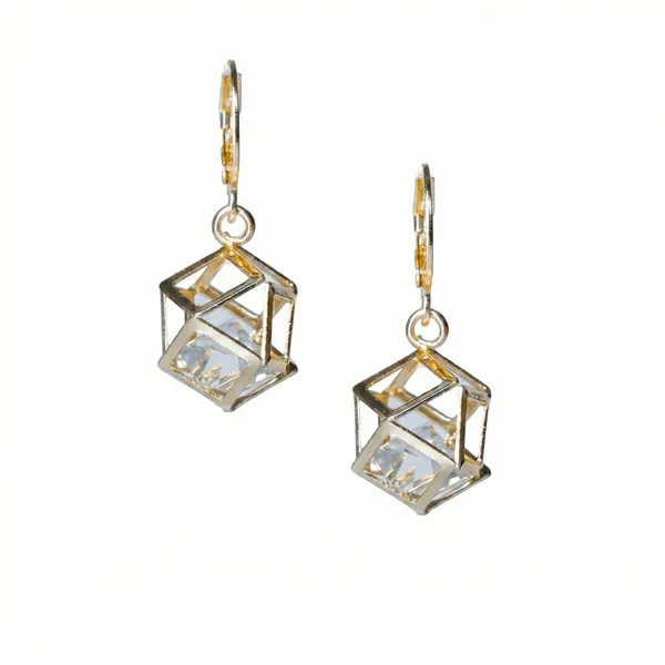 Golden_Brass_Earring_For_Women