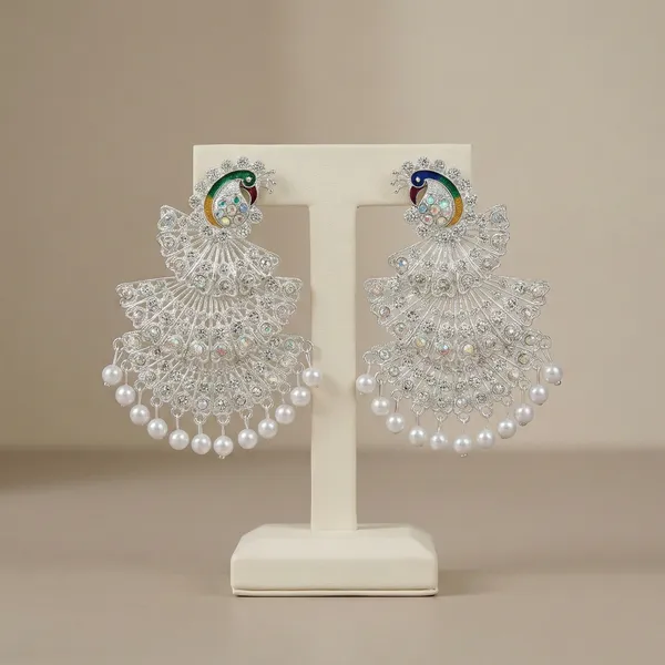 Silver_Brass_Earring_For_Women