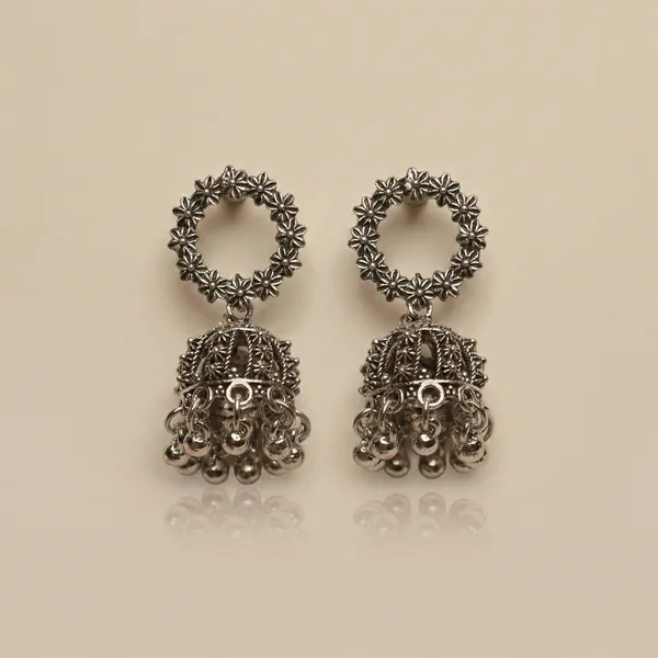 Silver_Brass_Jhumka_For_Women