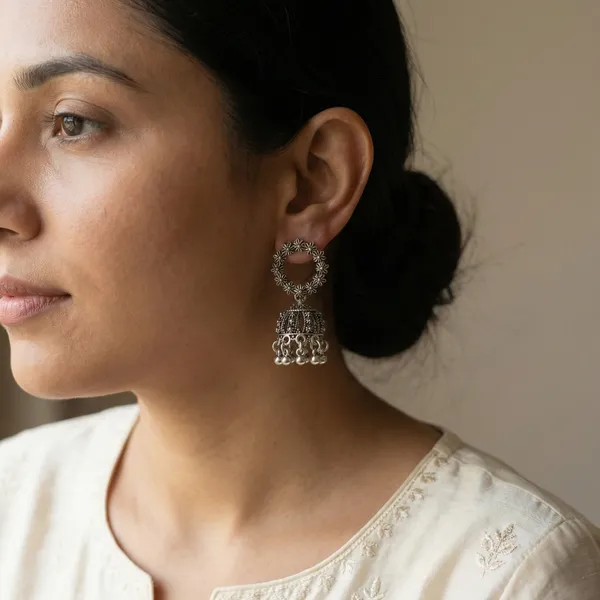 Silver_Brass_Jhumka_For_Women
