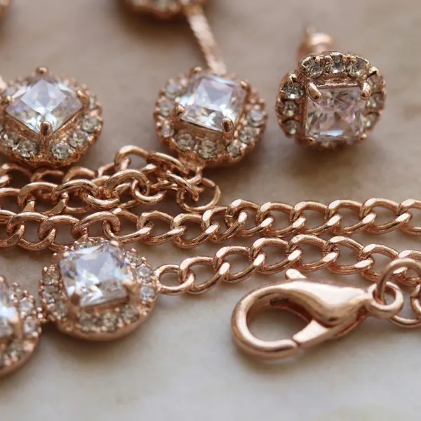 Rose_Golden_Brass_Necklace_with_Earring_For_Women