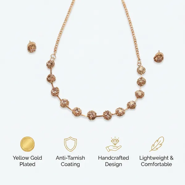 Rose_Golden_Brass_Necklace_with_Earring_For_Women