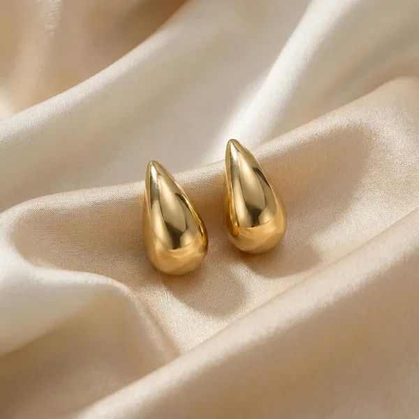 Golden_Brass_Earring_For_Women