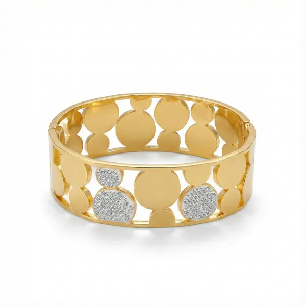 Golden_Brass_Bracelet_For_Women