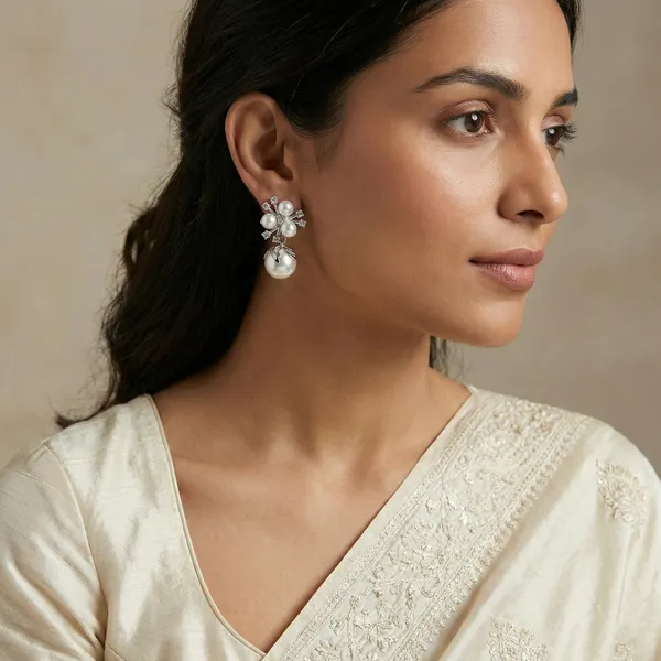 Silver_Brass_Earring_For_Women