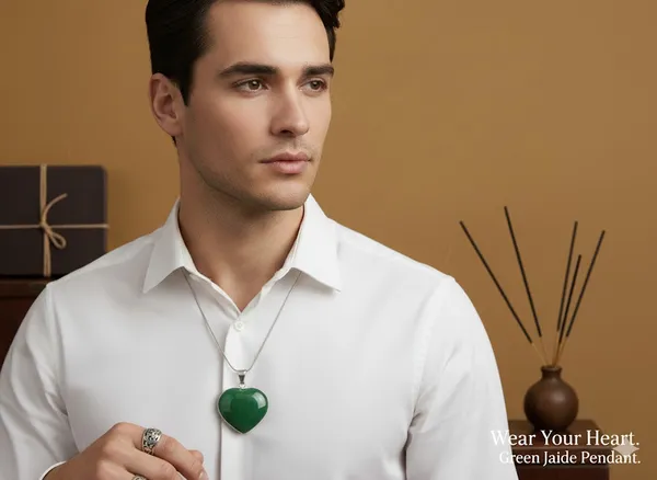 Green_Jade_Heart_Pendant_Necklace_With_Silver_Chain