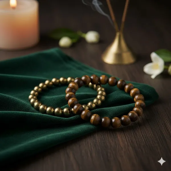 Tiger_Eye_and_Pyrite_combo_bracelet_set