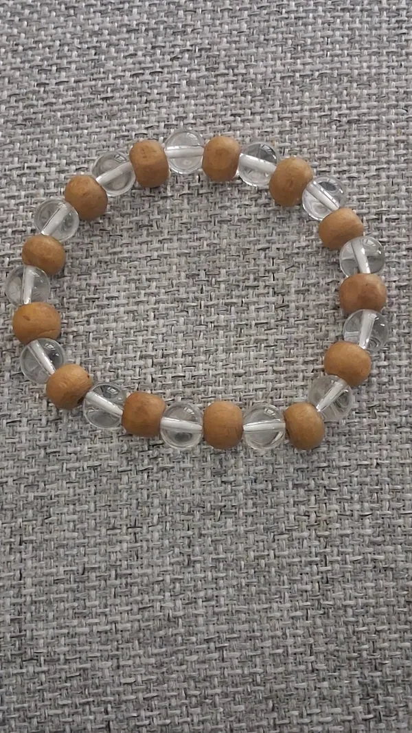 Clear_Quartz_Tulsi_Wood_Beaded_Bracelet