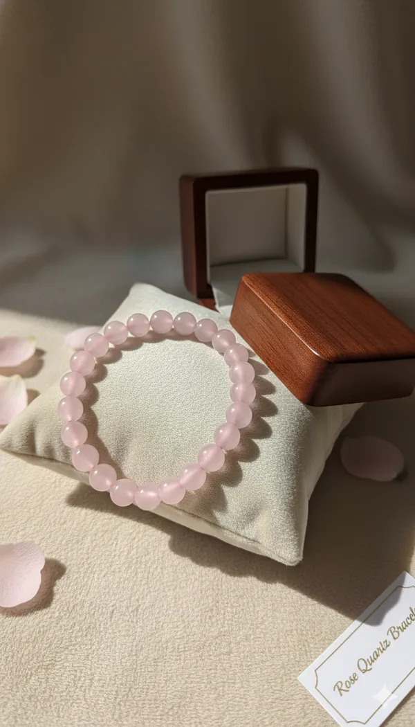 Pink_Rose_Quartz_Beaded_Bracelet_For_Women