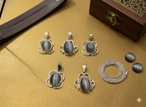 Grey_Moonstone_Oval_Stone_Silver_Pendant_With_Chain