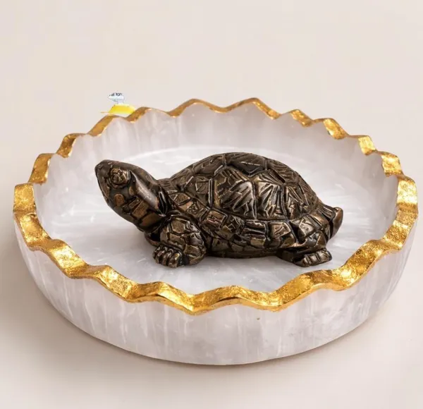 Marble_Turtle_Trinket_Tray_With_Gold_Rim