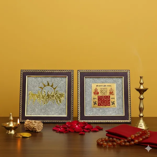 Golden_Glitter_Framed_Spiritual_Wall_Art_Set_Of_2