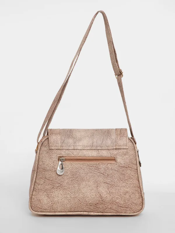 Beige_Textured_Sling_Bag_With_Cutwork_Design