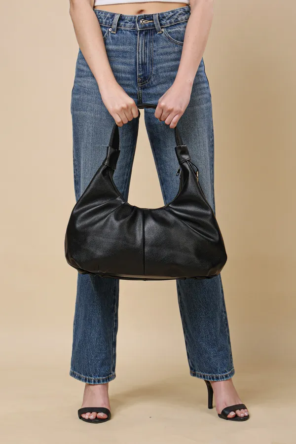 EVERYDAY_SHOULDER_HOBO_BLACK_BAG_FOR_WOMENS