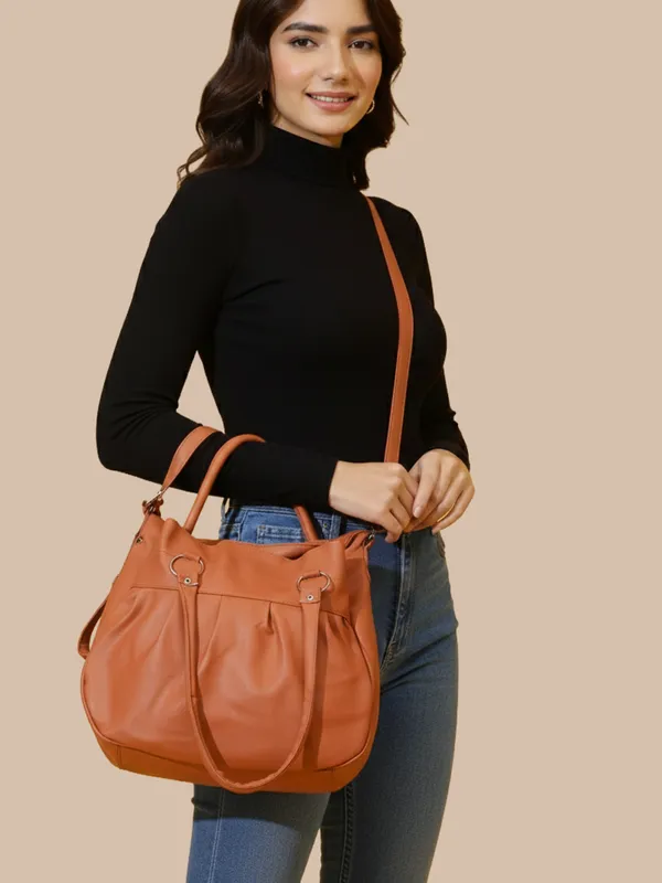 Brown_Shoulder_Handbag_With_Dual_Handles_&_Spacious_Compartments