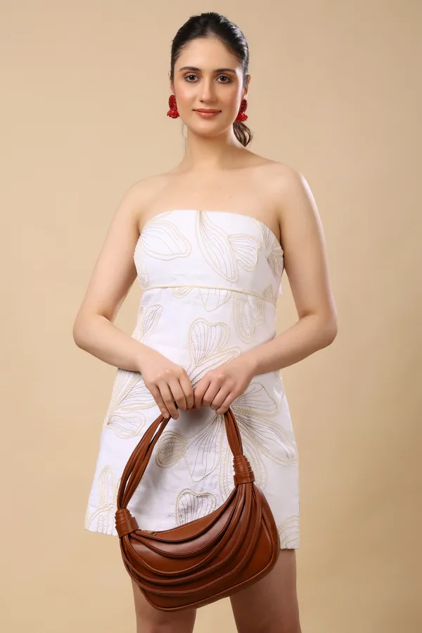 Minimal_Brown_curved_designer_Shoulder_Bag
