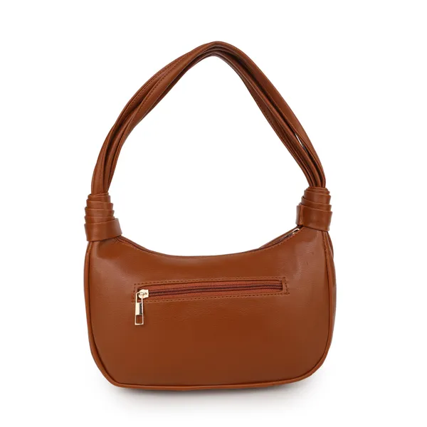 Minimal_Brown_curved_designer_Shoulder_Bag