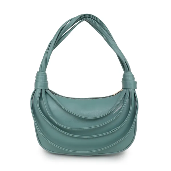 Minimal_Green_curved_designer_Shoulder_Bag