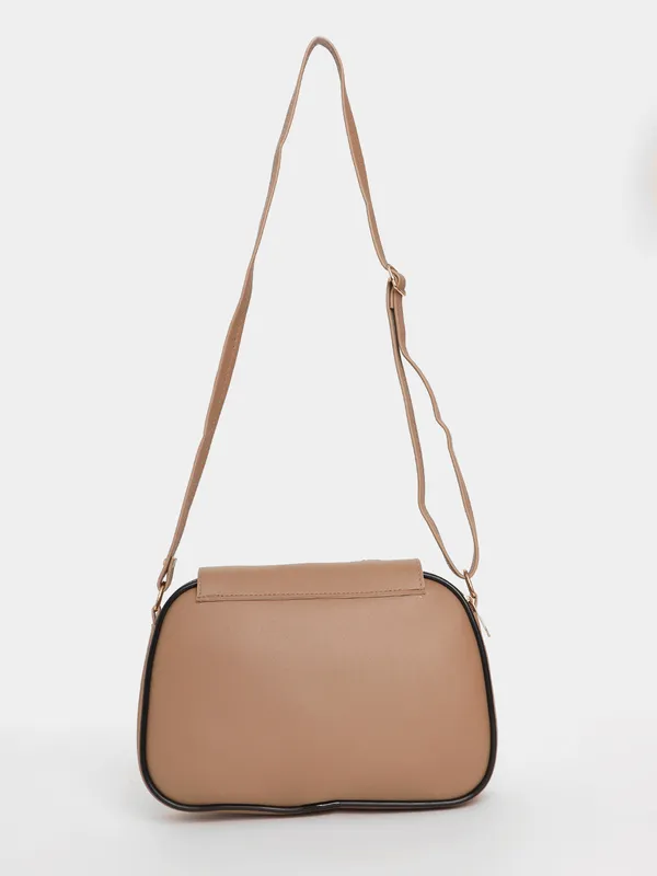 Nude_Brown_Sling_Bag_With_Tassel_&_Zipper_Detail