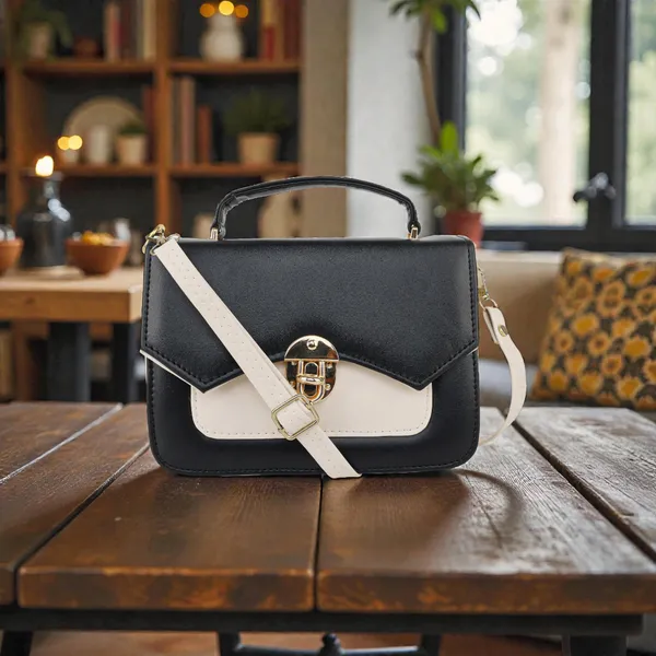 Chic_Two-Tone_Faux_Leather_Top-Handle_Crossbody_Bag