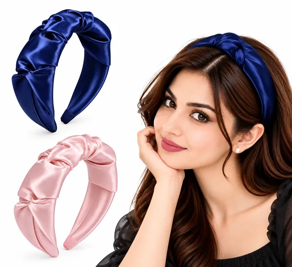 Premium_Satin_Silk_Frill_Hair_Band_For_Girls_&_Women__Pack_of_2_Pcs_(Blue,_Peach)