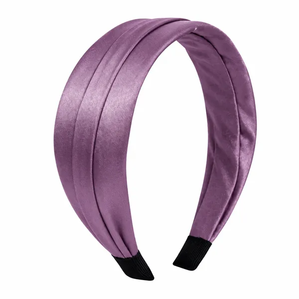 Metallic_Purple_Satin_Silk_Draped_Hair_Band_For_Girls_(Pack_of_1)