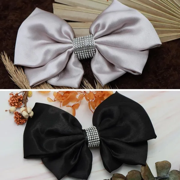 Premium_Satin_Silk_Elegant_Stone_Bow_Clip_Combo_For_Girls