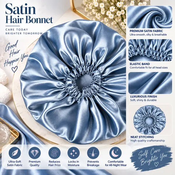 Grey_Satin_Silk_Double_Layer_Thin_Elastic_Hair_Bonnet/Slepping_For_Women_(Pack_of_1)