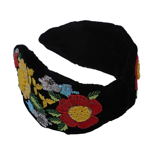 Black_Premium_Multicolor_Flower_Embroidered_Hair_Band_For_Girls