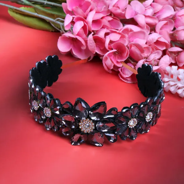 Grey_Crystal_Rhinestone_Hair_Band_For_Girls_(Pack_of_1)