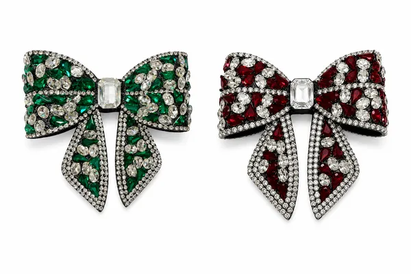 Embellished_Rhinestone_Hair_Bow_clip_for_Girls_&_Women__Set_Of_2_Pcs_